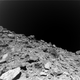 Ryugu’s surface, photographed as MASCOT descended, shortly before the probe hit a boulder